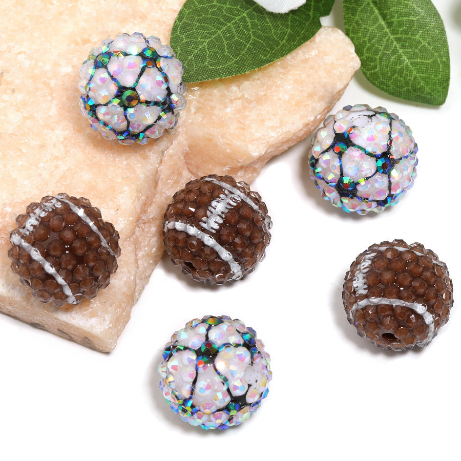 Full Diamond Beaded Loose Beads