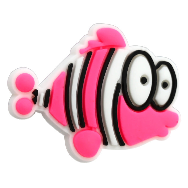 Cute Cartoon Ocean World Series Silicone Focus Beads Silicone Focus Beads