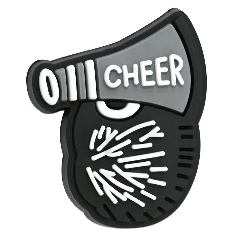 Cheerleading Series Silicone Focus Beads