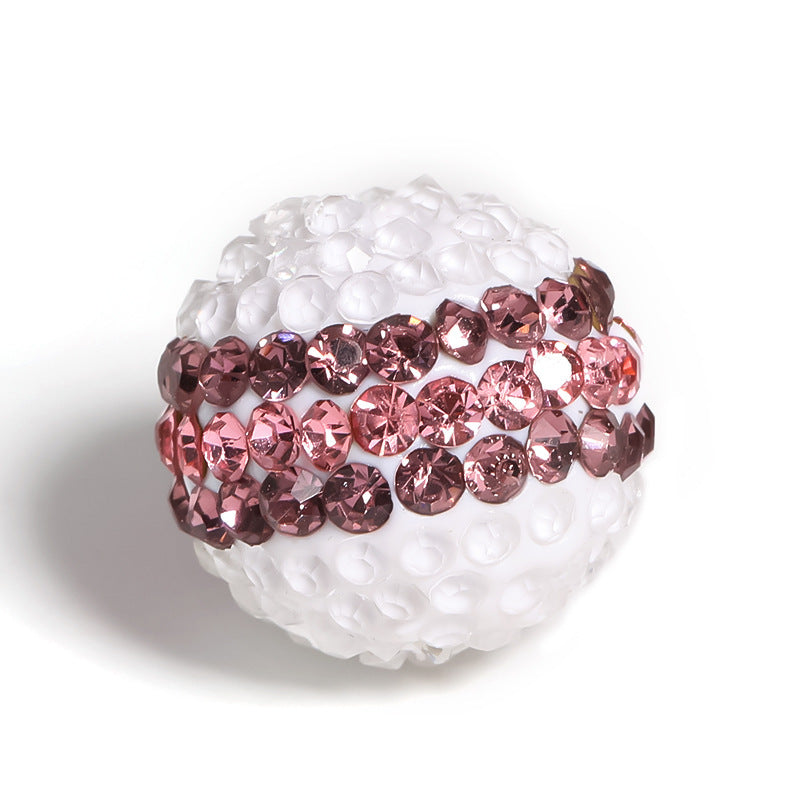 Clay Gypsophila Drill Ball Colorful Rhinestone Beads
