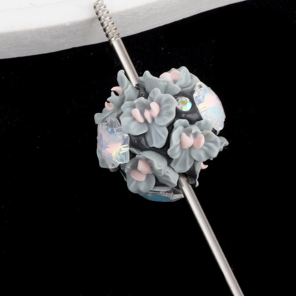 Zircon Flower Cluster Ball Flower Ball Diamond Ball