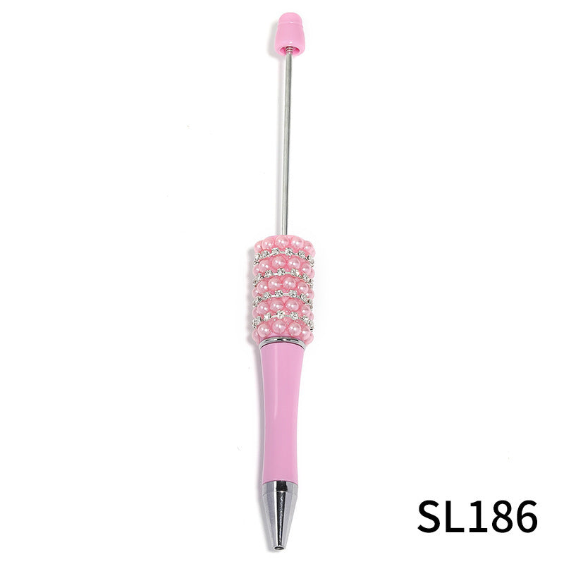 Multicolor Rhinestone Beaded Pen