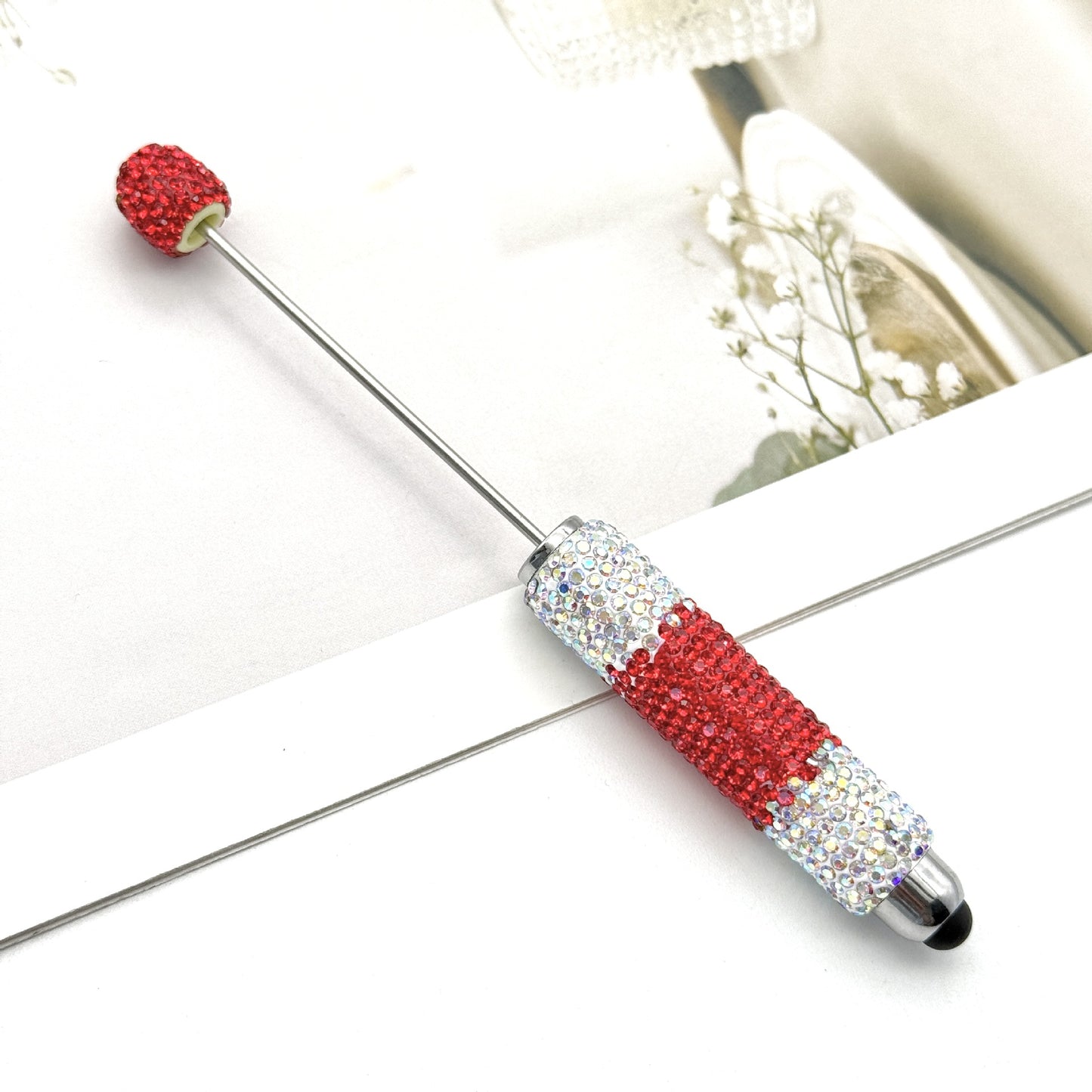 Touchscreen Gradient Full Diamond Beaded Pen