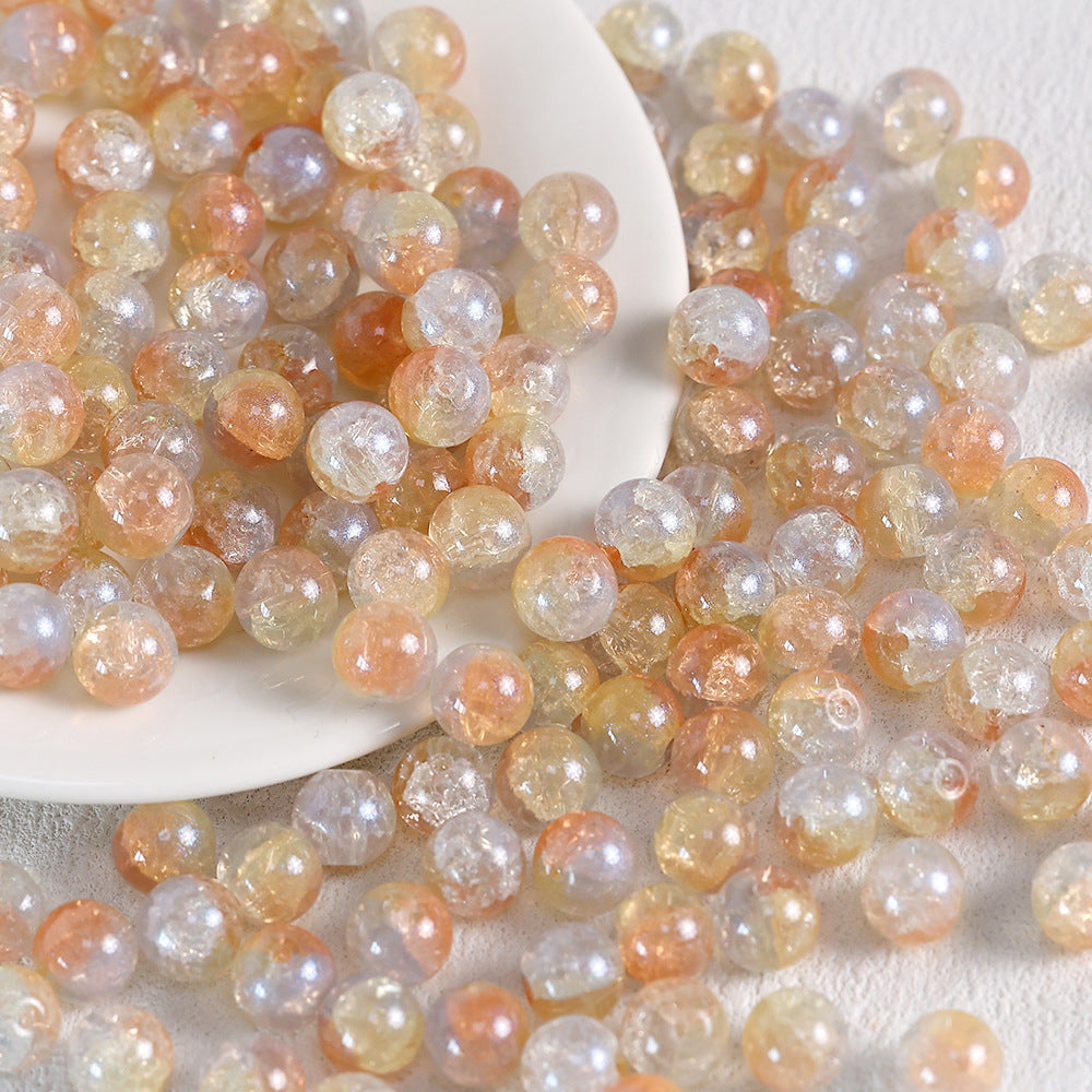 10mm Jade Fragment Glass Beads