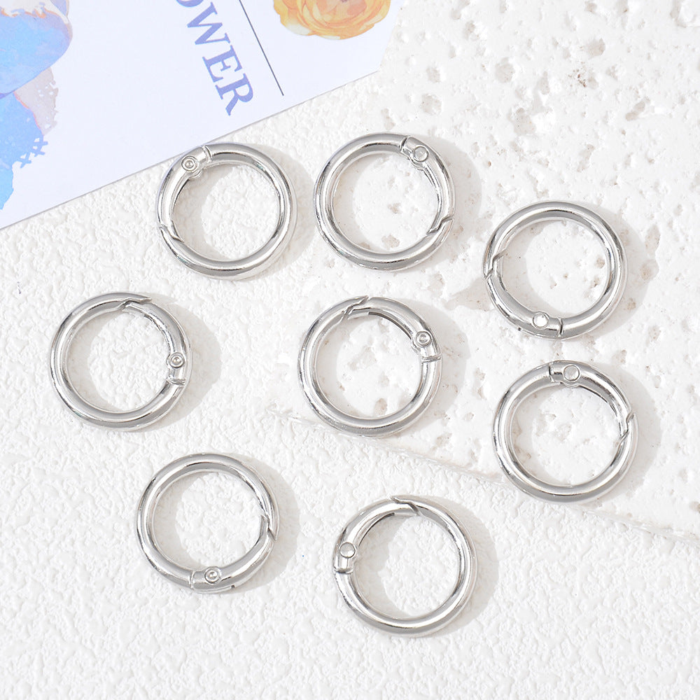 Electroplated Zinc Alloy Small Door Latch Alloy Silver Paint