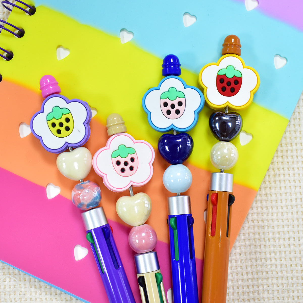 Cute Cartoon Silicone Focus Beads