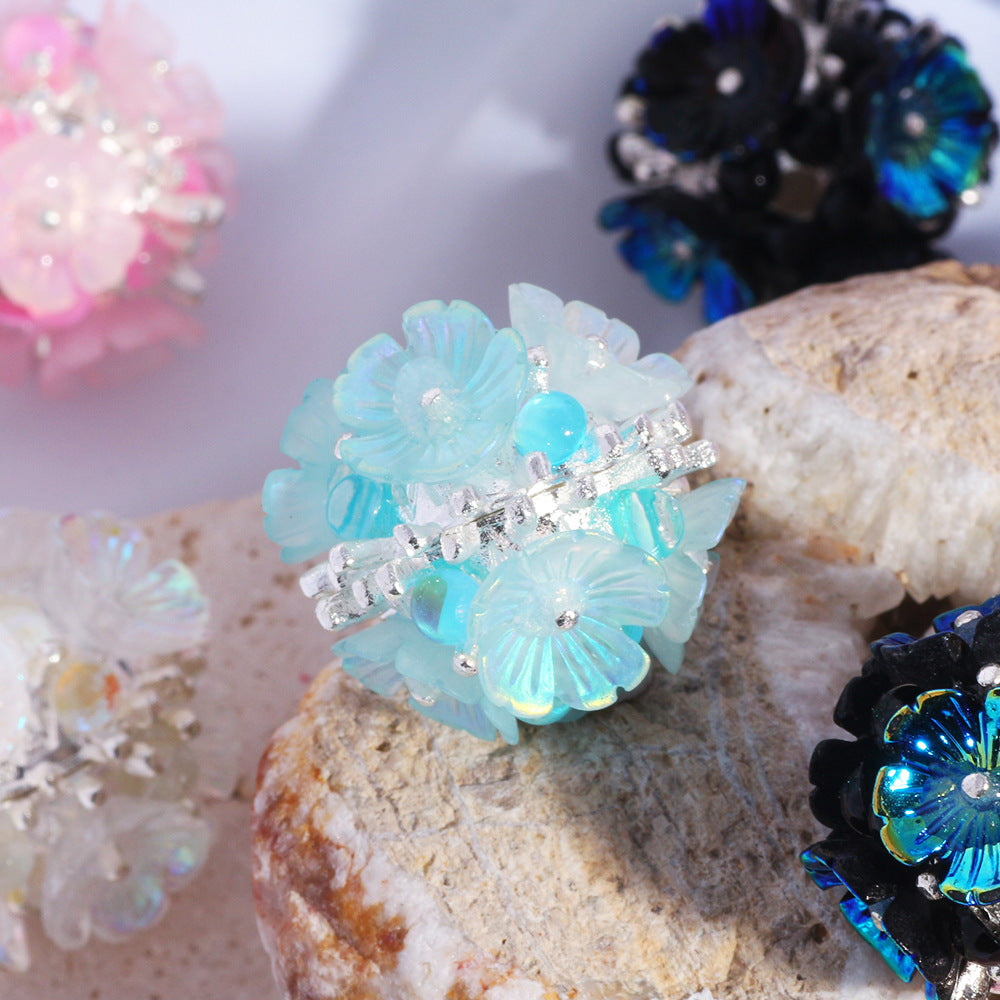 Alloy Flower Beads
