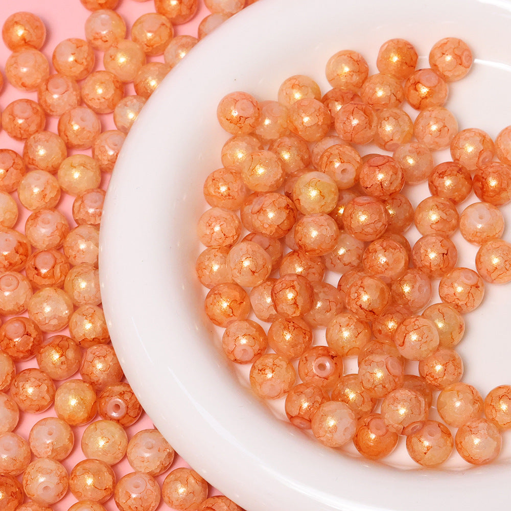 10mm Jade Fragment Glass Beads