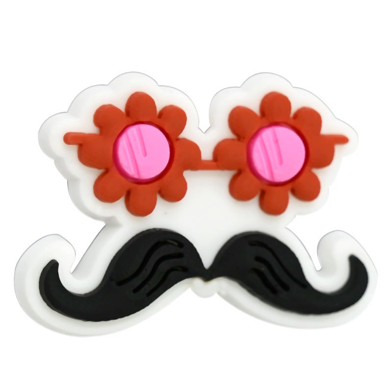 Cartoon Beads Mexican Cactus Series Silicone Focus Beads