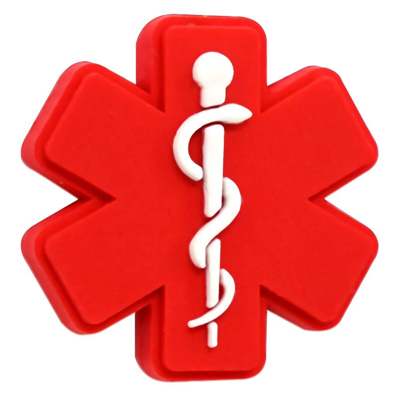 Cartoon Doctor Nurse Series Silicone Focus Beads Silicone Focus Beads