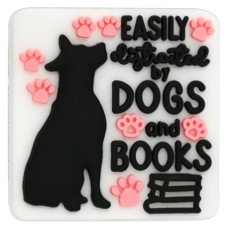 Cartoon Animal Series Silicone Focus Beads