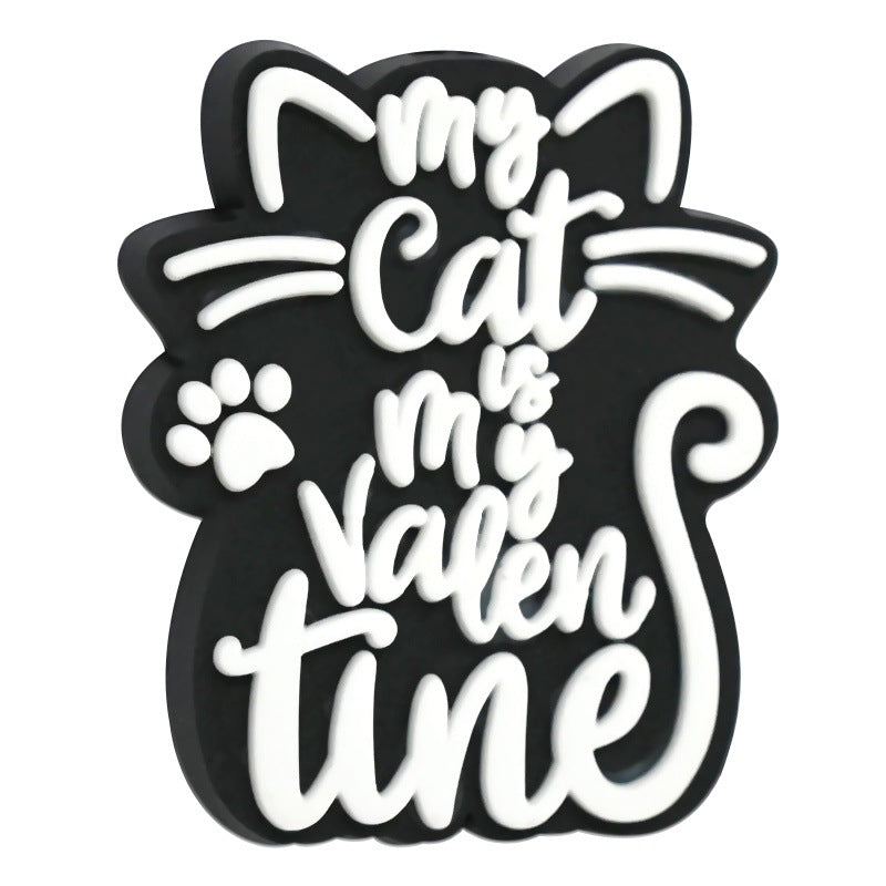 Kitten Shape Silicone Focus Beads