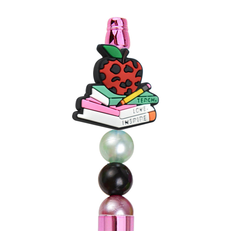 Back-to-School Series Silicone Focal Beads Silicone Focal Beads