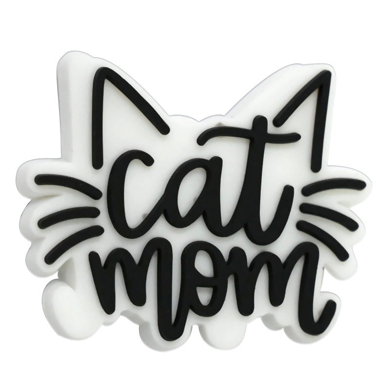Kitten Shape Silicone Focus Beads