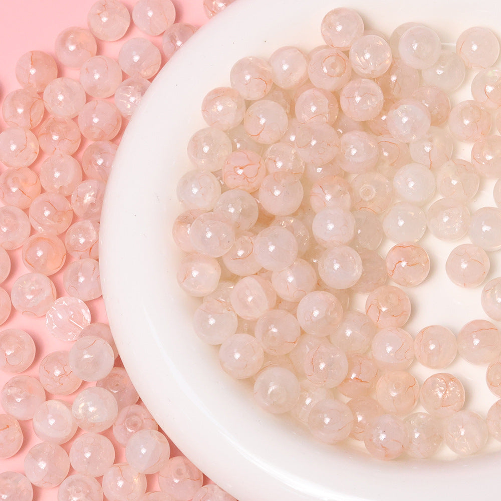 10mm Jade Fragment Glass Beads