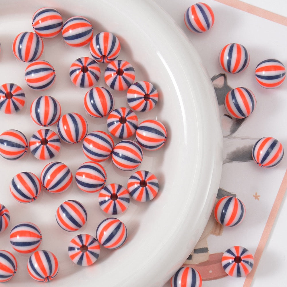 12mm acrylic beadable beads