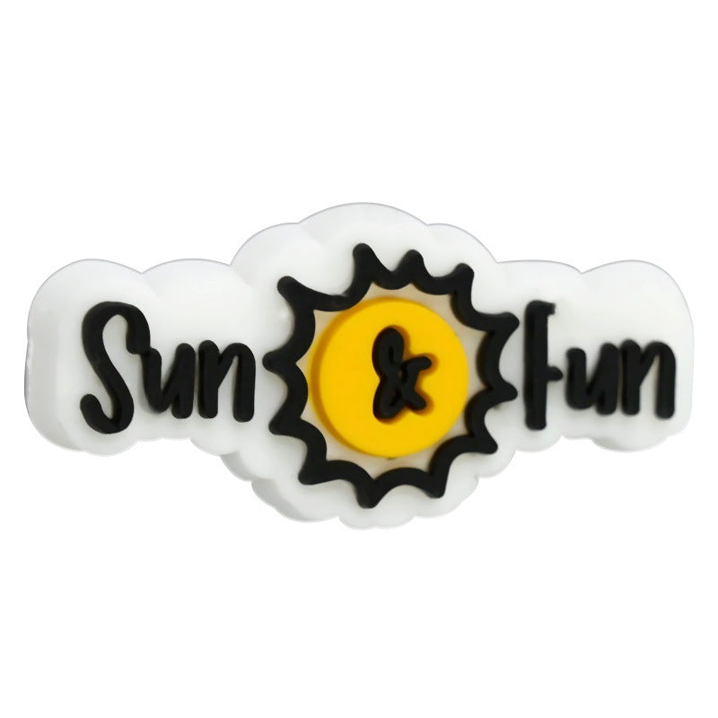 Phrase Series Silicone Focus Beads