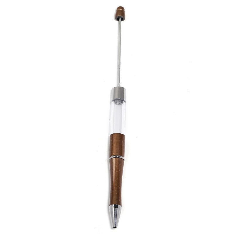 Multicolor Empty Tube Beaded Pen