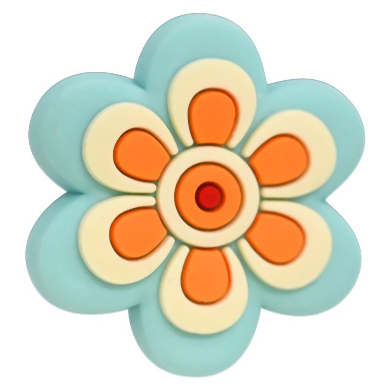 High-Value Flower Series Silicone Focus Beads
