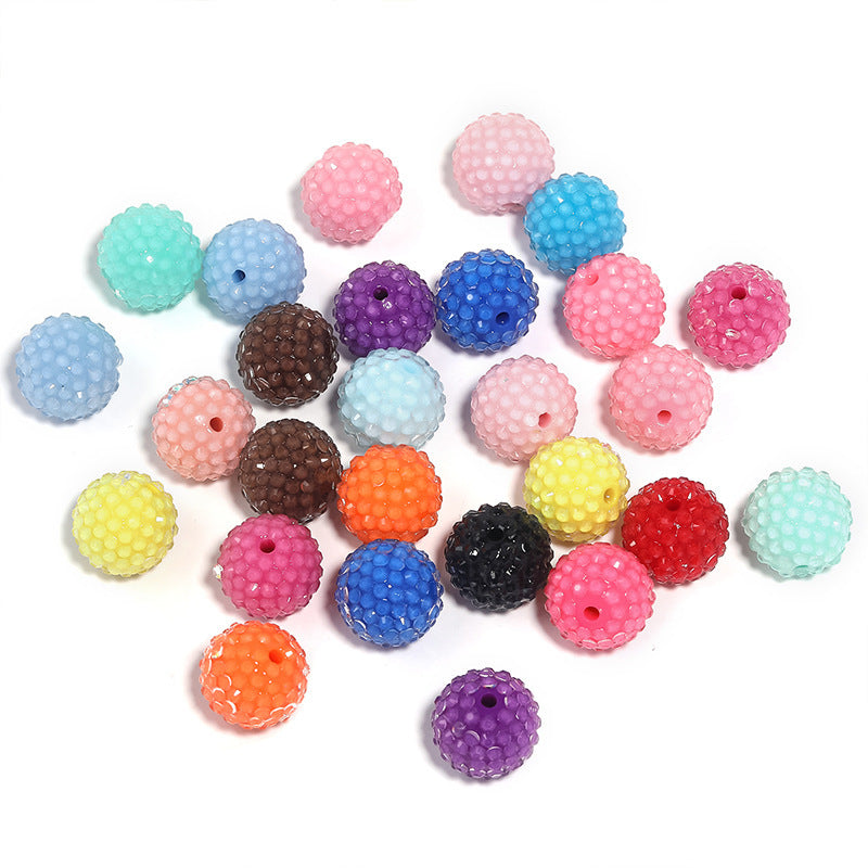 20mm Resin Full Drill Through Hole Drill Ball