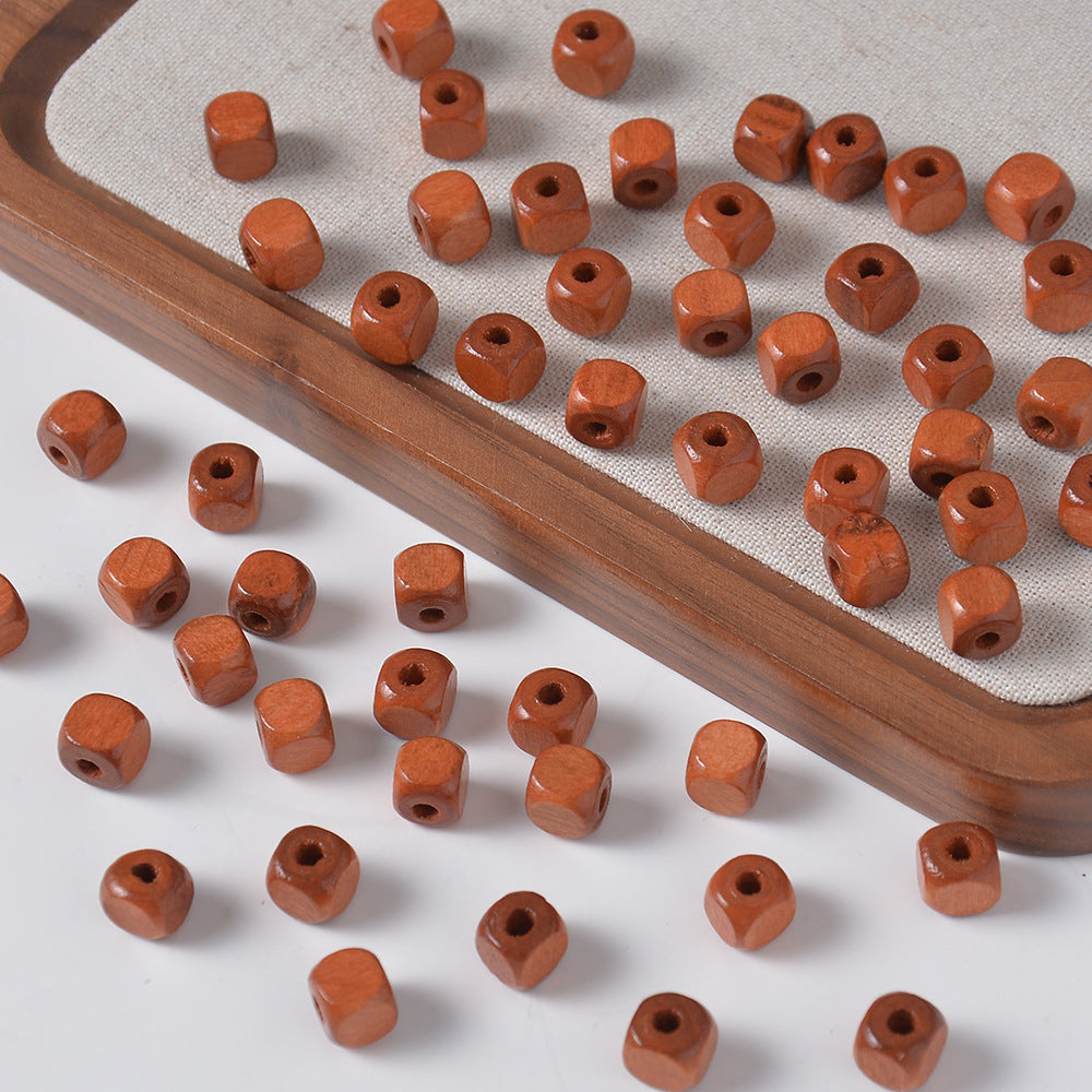 Natural Wooden beadable Beads