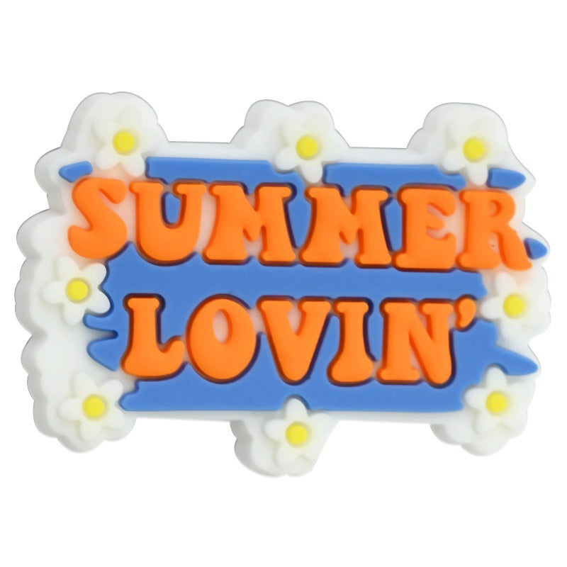 English Phrases Silicone Focus Beads Silicone Focus Beads