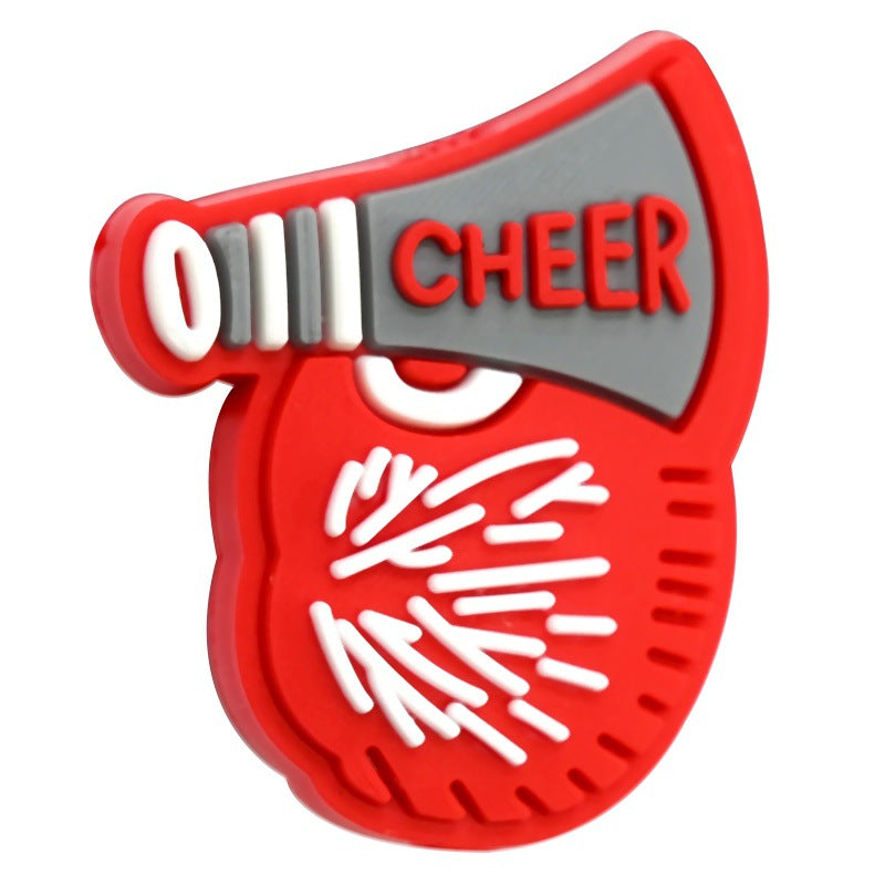 Cheerleading Series Silicone Focus Beads