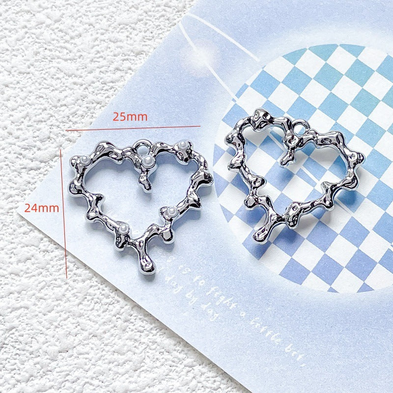 1 pc Alloy Heart Butterfly Cloud Moon Pendant