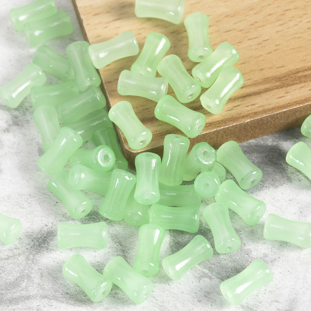 New Chinese Ancient Style Colored Glaze glass beadable beads