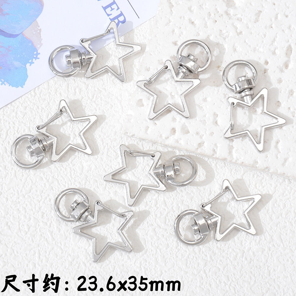 Electroplated Zinc Alloy Small Door Latch Alloy Silver Paint