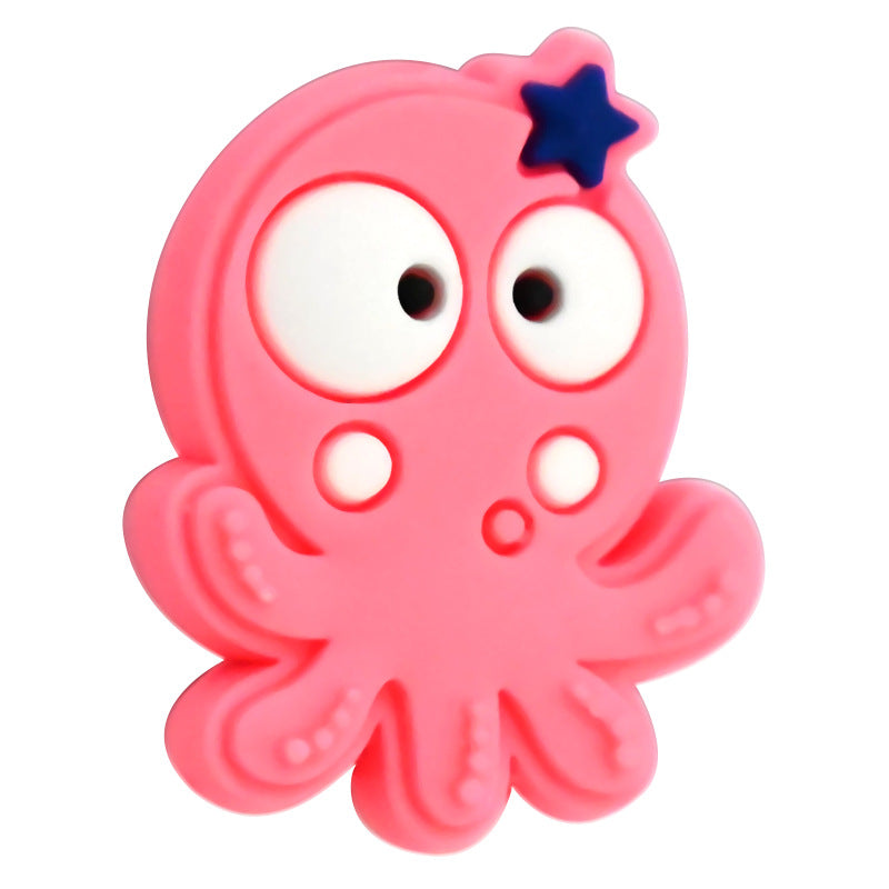 Cute Cartoon Ocean World Series Silicone Focus Beads Silicone Focus Beads