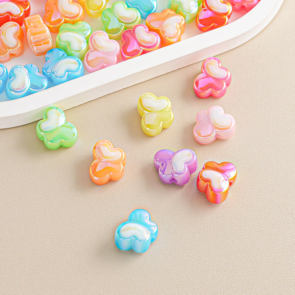 Cartoon Candy Color Butterfly Beads