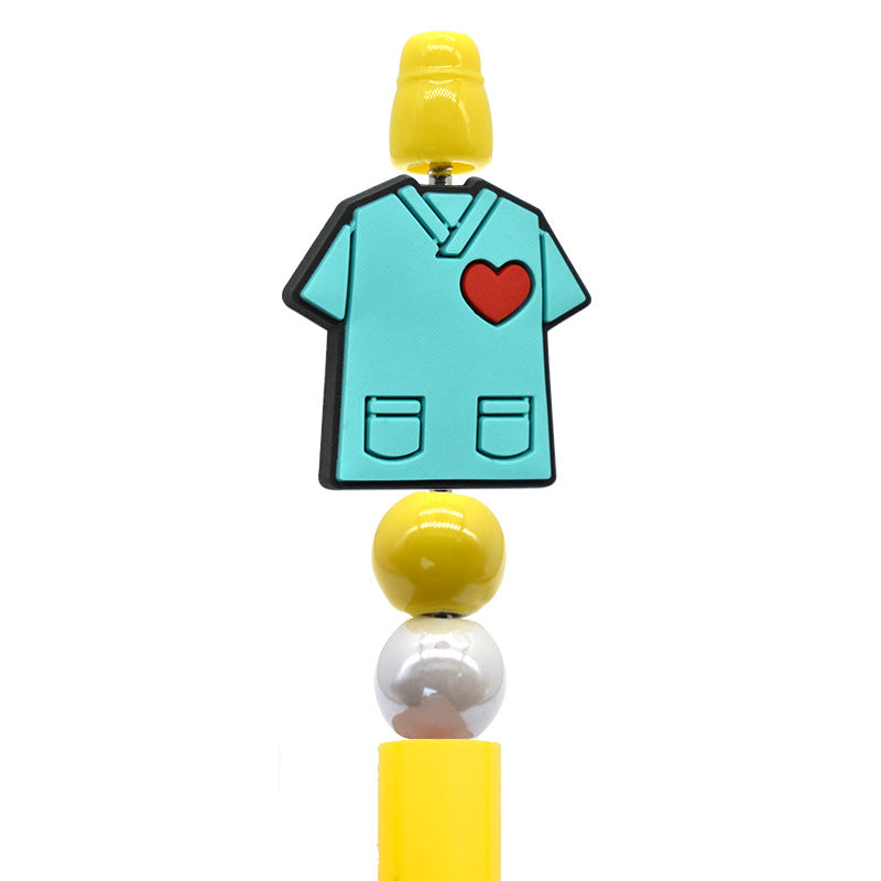 Cute Cartoon Medical Series Silicone Focus Beads Silicone Focus Beads
