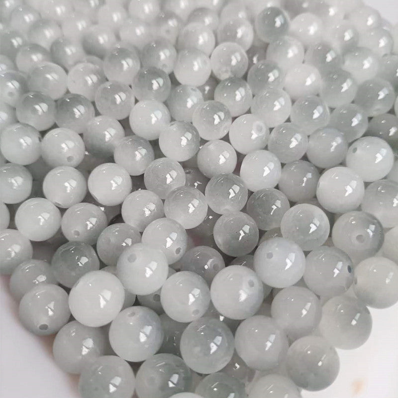 8mm two-color glass beads