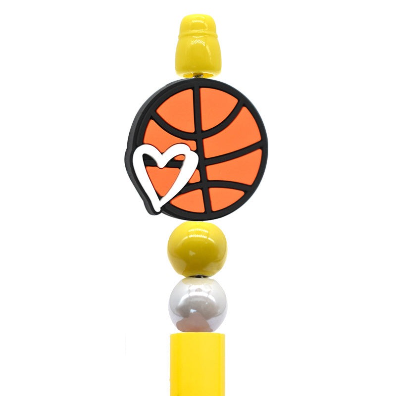 Cartoon Ball Series Silicone Focus Beads Silicone Focus Beads