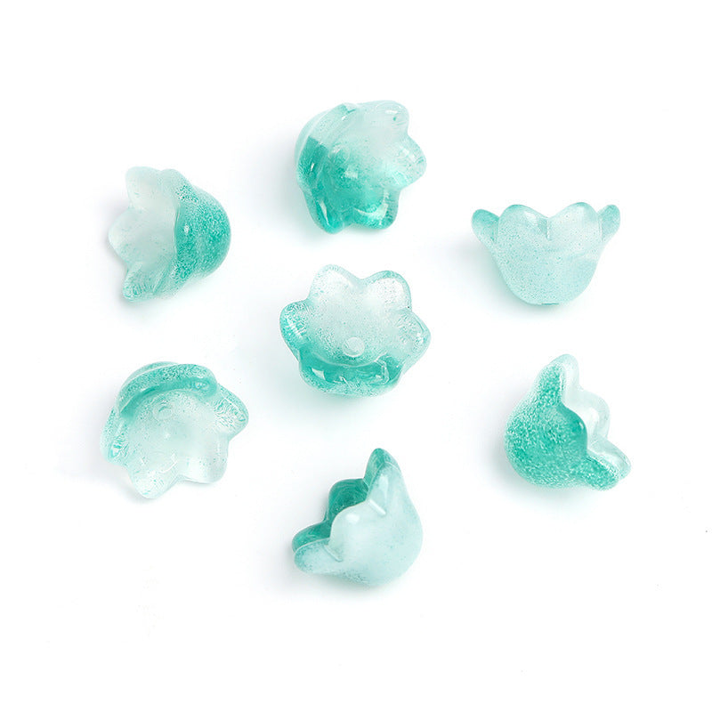 Acrylic flower beads