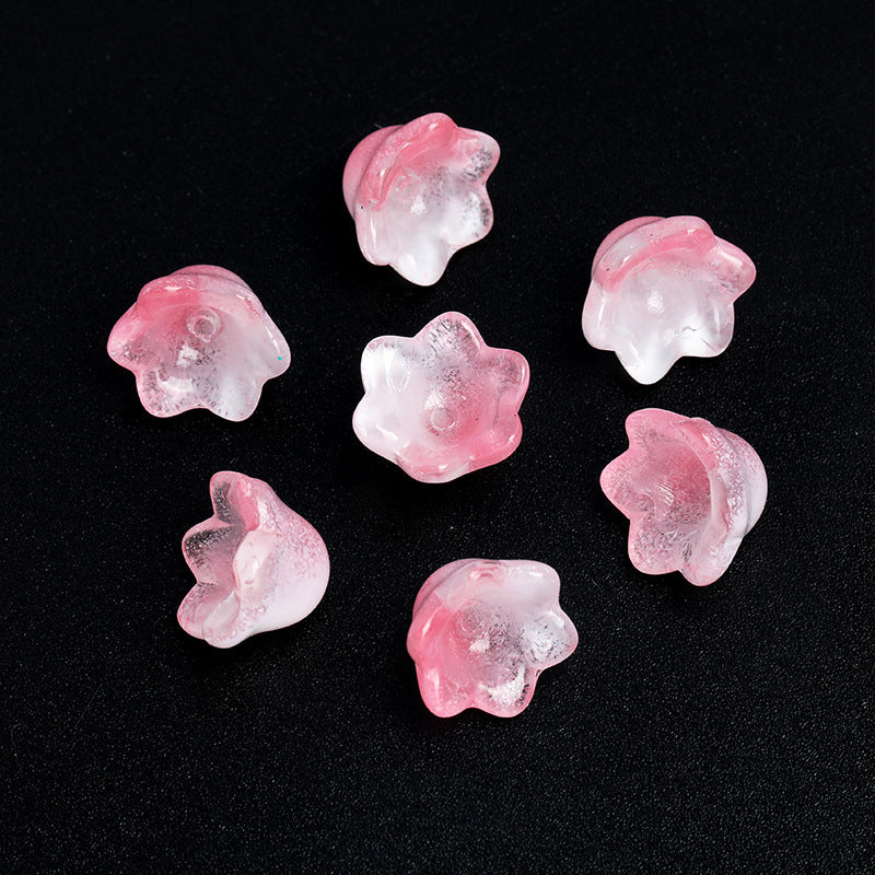 Acrylic flower beads