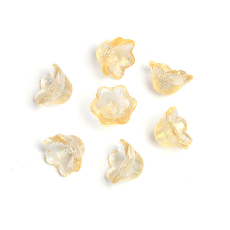 Acrylic flower beads