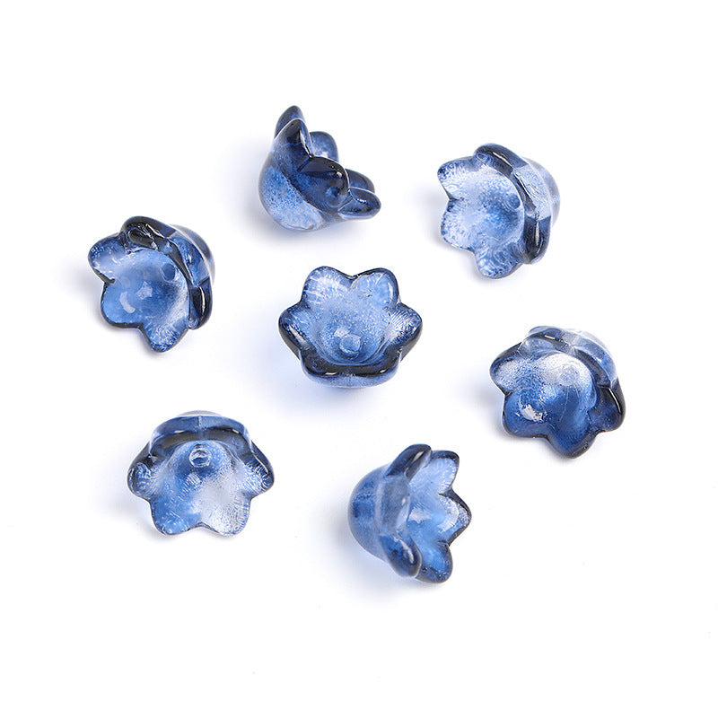 Acrylic flower beads