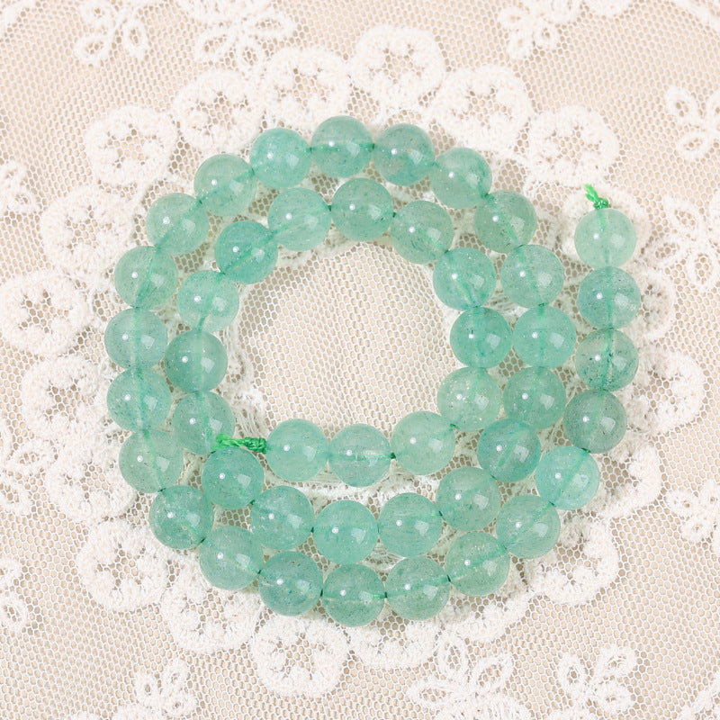 Natural crystal beads