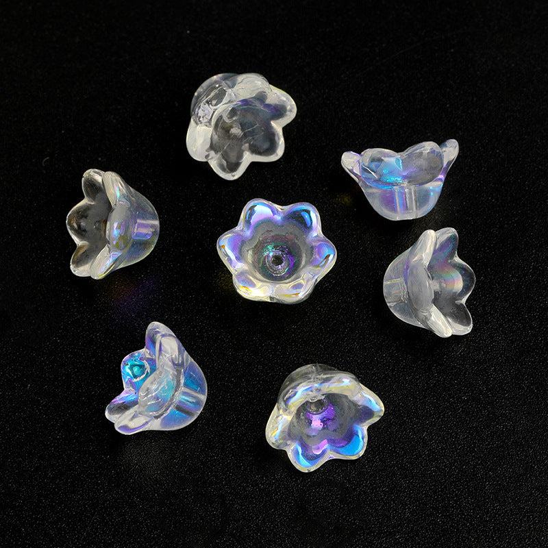 Acrylic flower beads