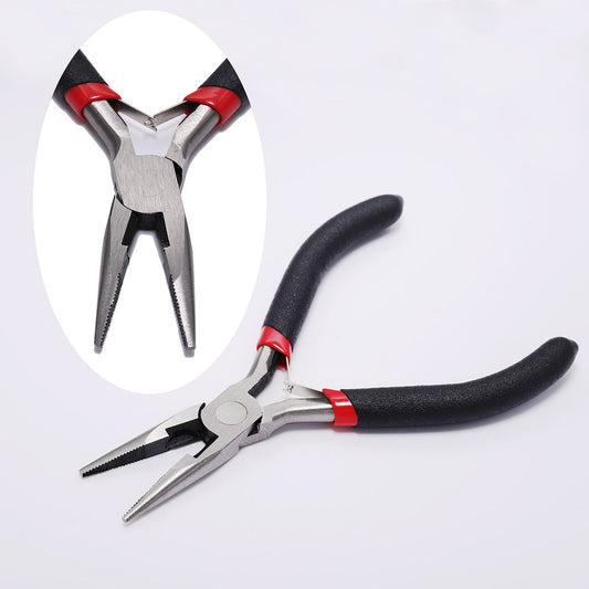 Black needle nose pliers