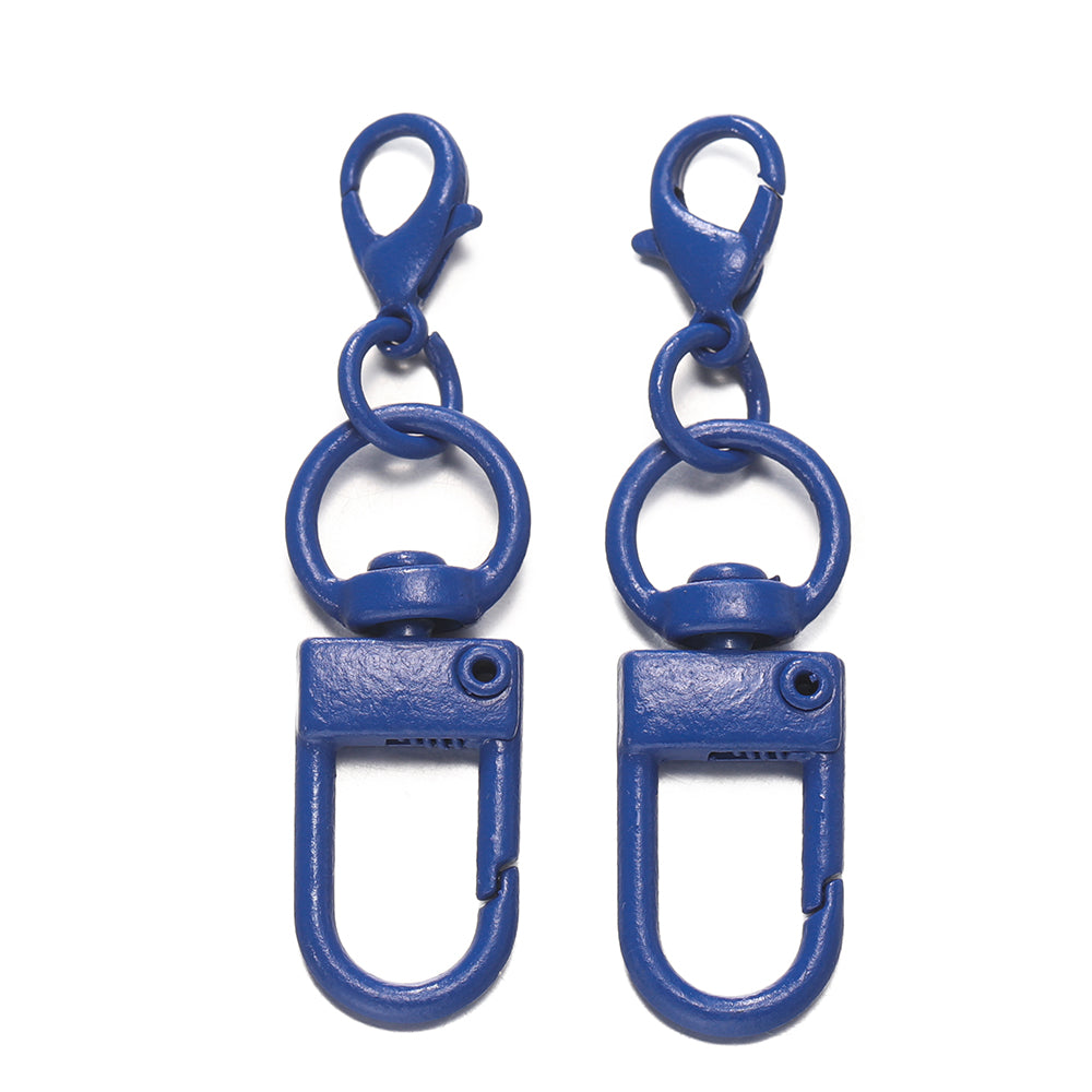 Color paint zinc alloy lobster buckle key ring iy bag key ring doll pendant metal accessories