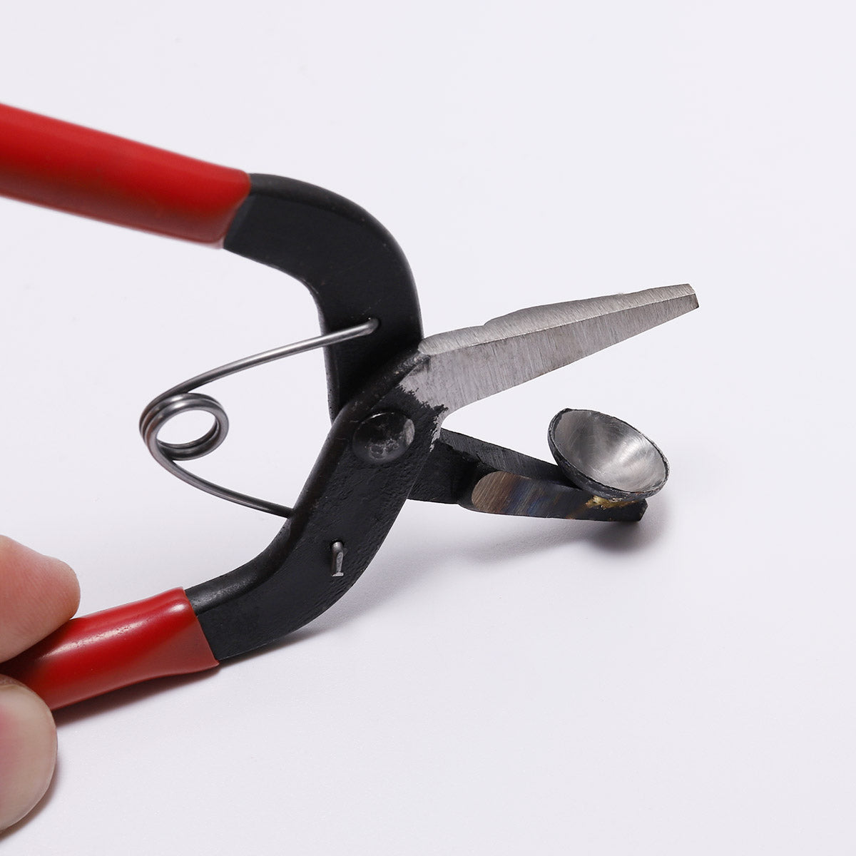 Red positioning pliers