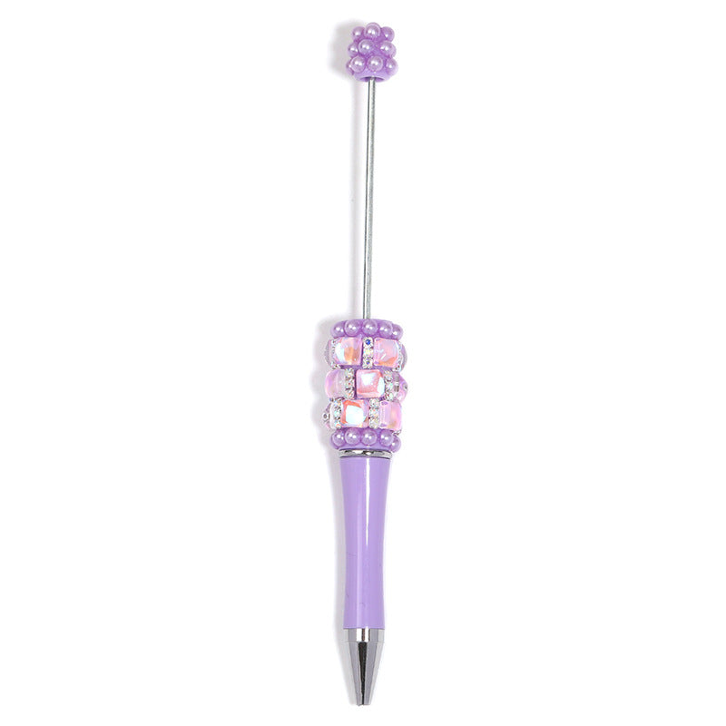 Square Diamond Heavy Industry Beaded Pen