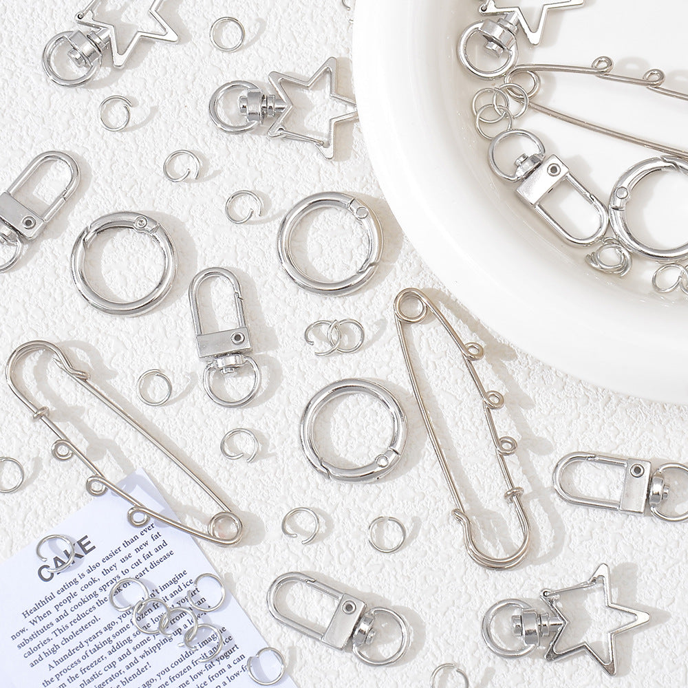 Electroplated Zinc Alloy Small Door Latch Alloy Silver Paint