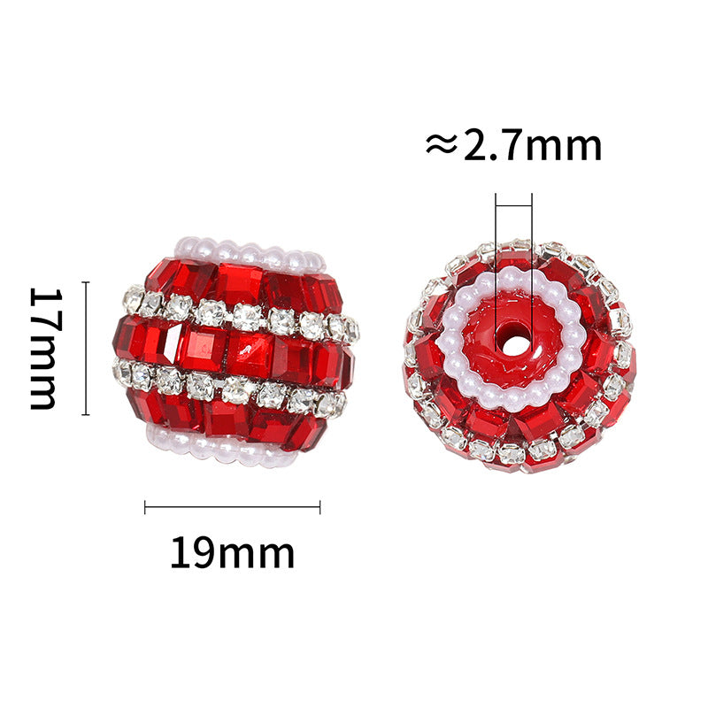 Lantern Drill Ball Beads