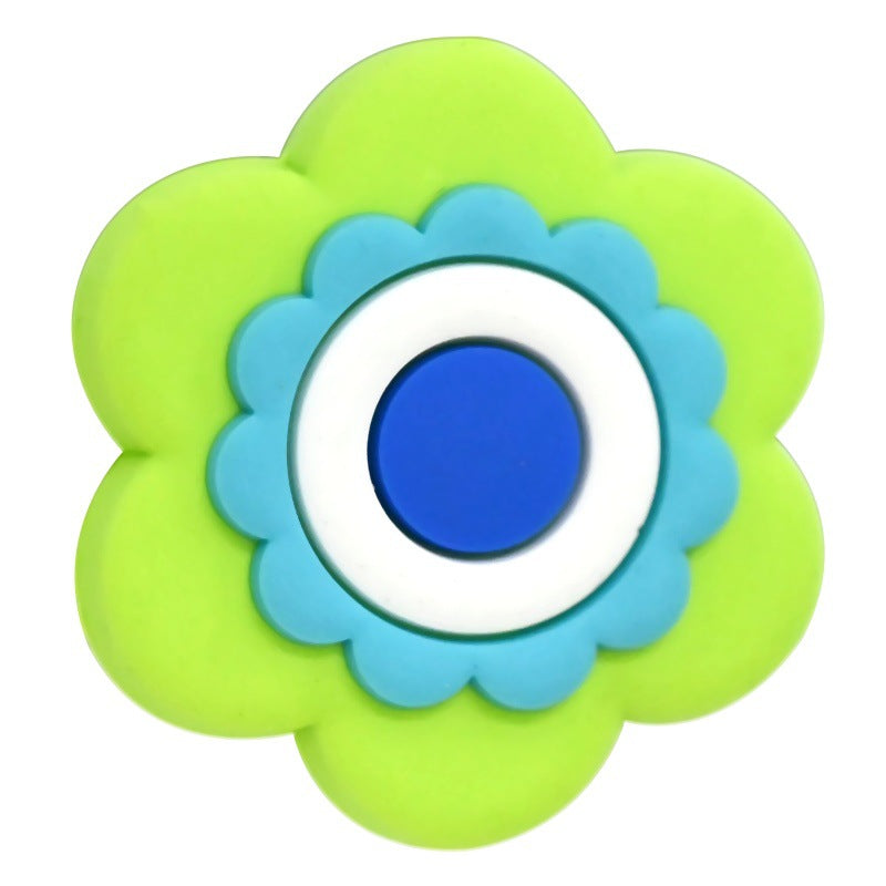 High-Value Flower Series Silicone Focus Beads