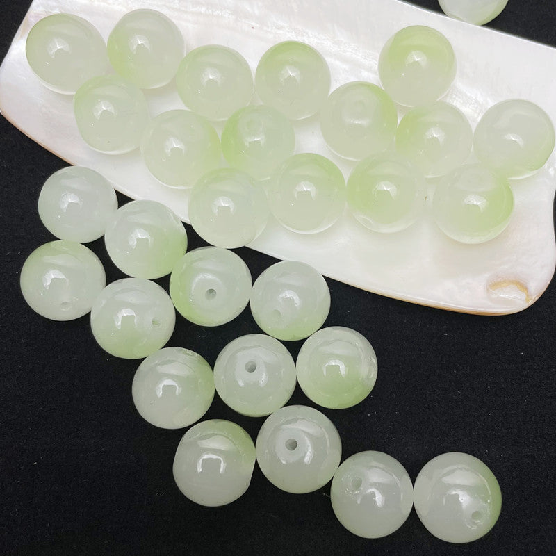 8mm two-color glass beads