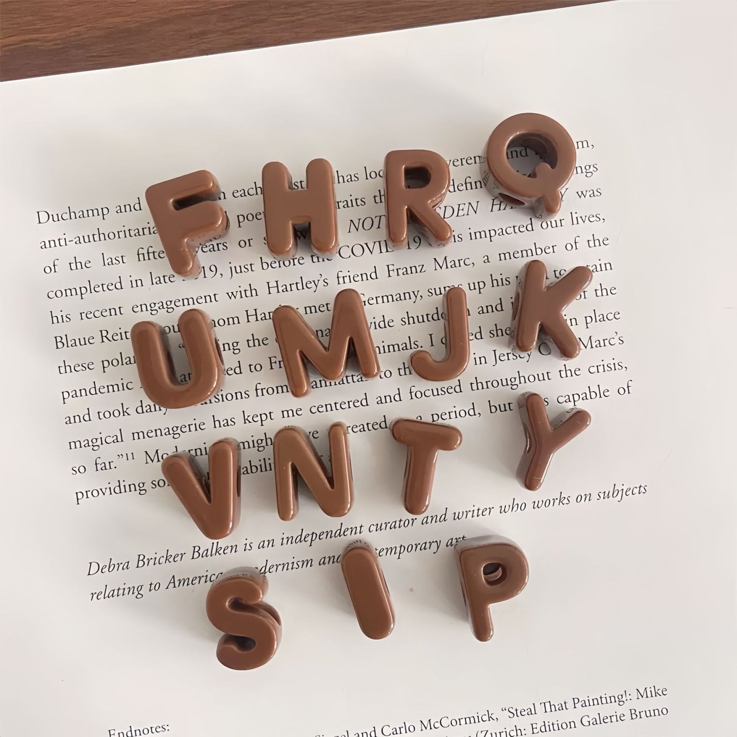 Large Acrylic Letter Beads